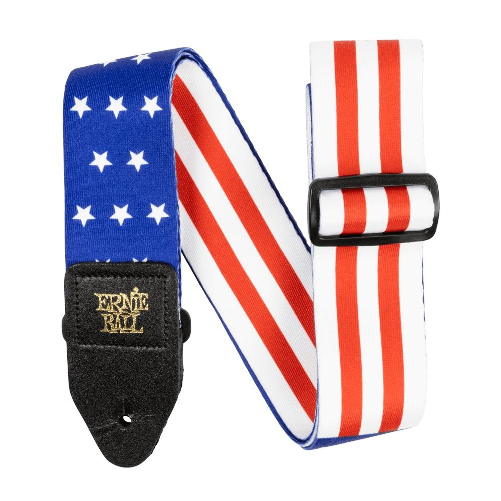 ERNIE BALL Premium Stars and Stripes Gitar Askısı